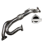 Stainless Steel Header Manifold Exhaust for 2002-2006 Nissan Altima VQ35DE V6 3.5L (Fits Manual Models)